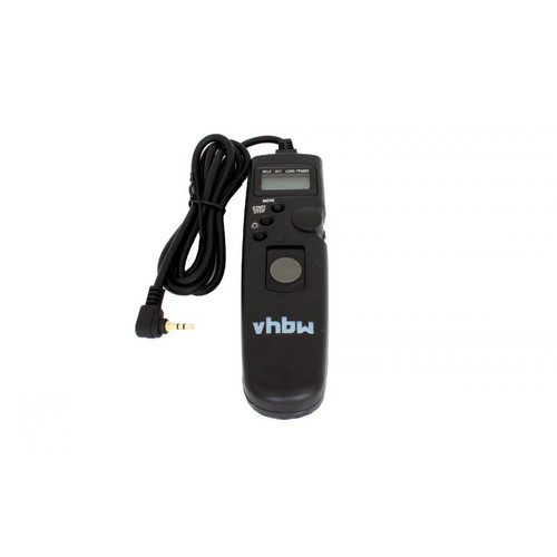 Vhbw - vhbw Telecommande portable Câble remplace Canon RS-60E3 Appareil Photo+ Minuterie Vhbw - Télécommande Photo et Vidéo