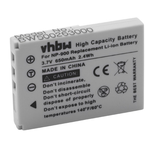 Vhbw - vhbw batterie compatible avec Tchibo 237525, X5, X6, X7 appareil photo APRN (800mAh, 3,6V, Li-Ion) Vhbw  - Batterie Photo & Video