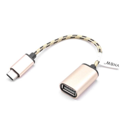 Vhbw - vhbw câble adaptateur USB type C sur USB 2.0 pour Apple Macbook, Macbook Pro, TV 4 - Alimentation PC