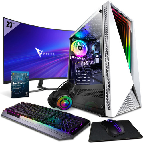 Vibox - VIII-18 PC Gamer Vibox  - Ordinateur de Bureau Pc tour + ecran