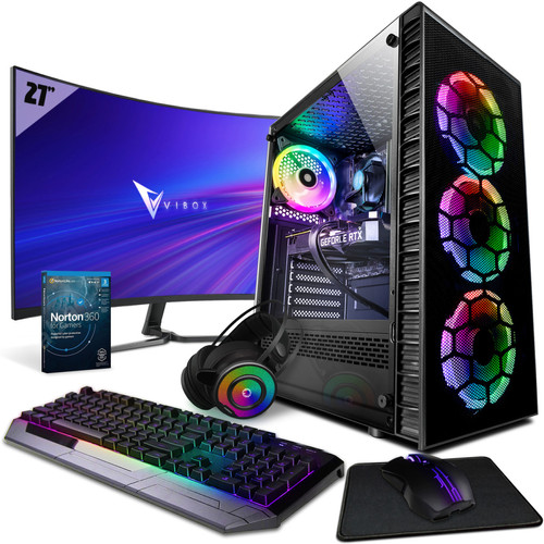 Vibox - VIII-52 PC Gamer - PC Fixe Gamer Pc tour + ecran