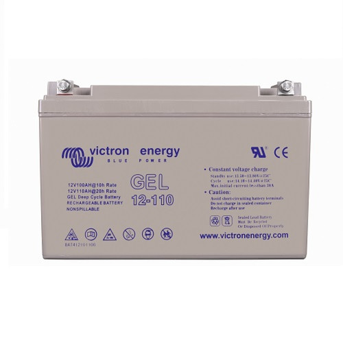 Victron - Batterie GEL solaire VICTRON 110 Ah 12V Victron  - Batteries solaires