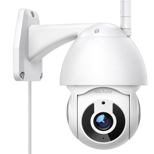 Перемога - Перемога PC730 Зовнішня камера безпеки, Камера домашнього спостереження WI -FURE 1080P, стійкий до фататів, працює з Alexa [IPC360/VICURE VICURE HOME -