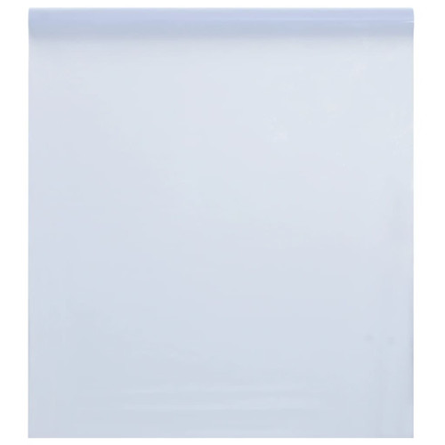 Store compatible Velux Vidaxl vidaXL Film de fenêtre statique dépoli blanc transparent 90x2000cm PVC