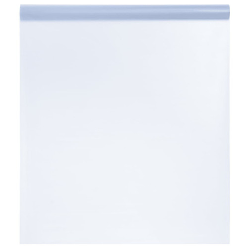 Vidaxl - vidaXL Film pour fenêtre statique dépoli gris transparent 60x500cm PVC Vidaxl  - Store compatible Velux