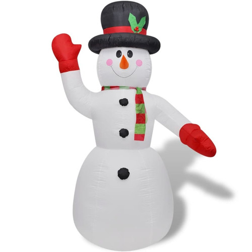 Vidaxl - vidaXL Bonhomme de neige gonflable de 240 cm Vidaxl  - Sapin enneigé Sapin de Noël