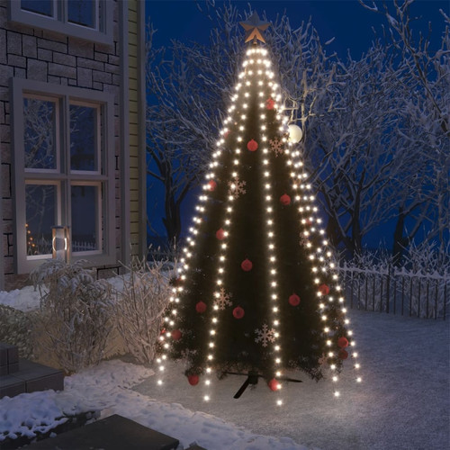 Vidaxl - vidaXL Guirlande lumineuse d'arbre de Noël 250 LED Blanc froid 250 cm Vidaxl  - Vidaxl