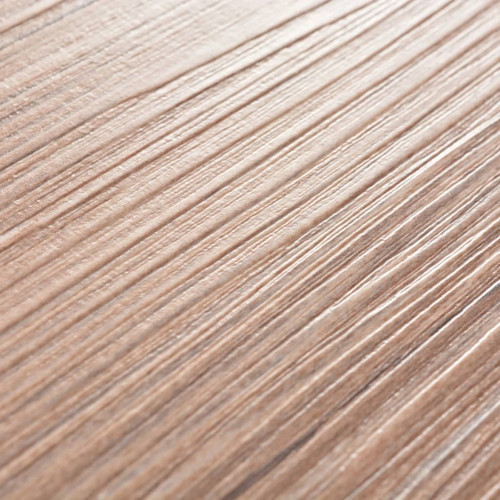 Vidaxl vidaXL Planches de plancher PVC autoadhésif 5,21 m² 2 mm marron chêne