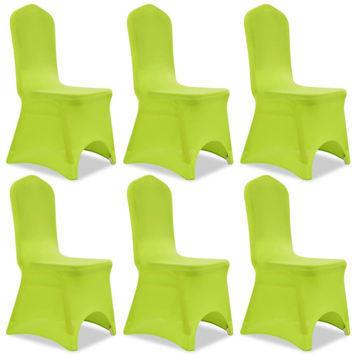 Housses canapés, chaises Vidaxl vidaXL Housse de chaise extensible 6 pcs vert