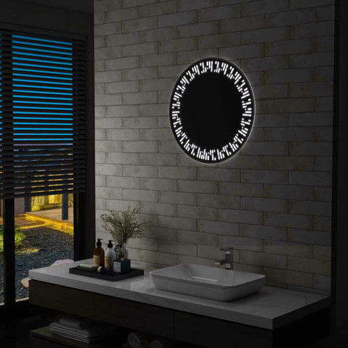Vidaxl - vidaXL Miroir à LED pour salle de bain 60 cm Vidaxl - Miroirs Vidaxl