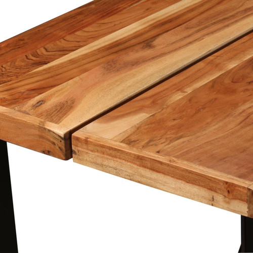 Tables à manger vidaXL Table de bar Bois massif d'Acacia 150x70x107 cm