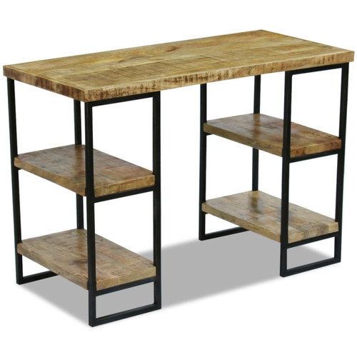 Bureau et table enfant vidaXL Bureau en bois de manguier 110 x 50 x 76 cm