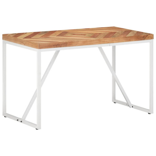 Vidaxl - vidaXL Table à dîner 120x60x76 cm Bois solide d'acacia et de manguier Vidaxl  - Tables à manger En bois