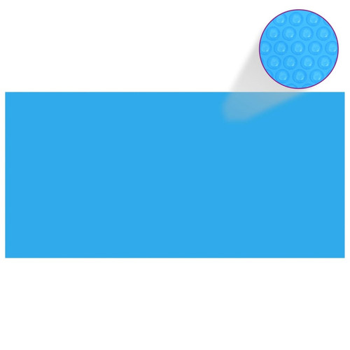 Vidaxl - vidaXL Bâche de piscine rectangulaire 450 x 220 cm PE Bleu Vidaxl  - Equipements
