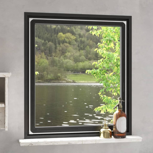 Vidaxl - vidaXL Moustiquaire magnétique pour fenêtres blanc 130x150 cm Vidaxl  - Moustiquaire Fenêtre