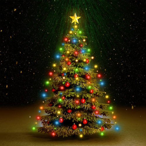 Vidaxl - vidaXL Guirlande lumineuse d'arbre de Noël 150 LED colorées 150 cm Vidaxl  - Guirlandes lumineuses Vidaxl