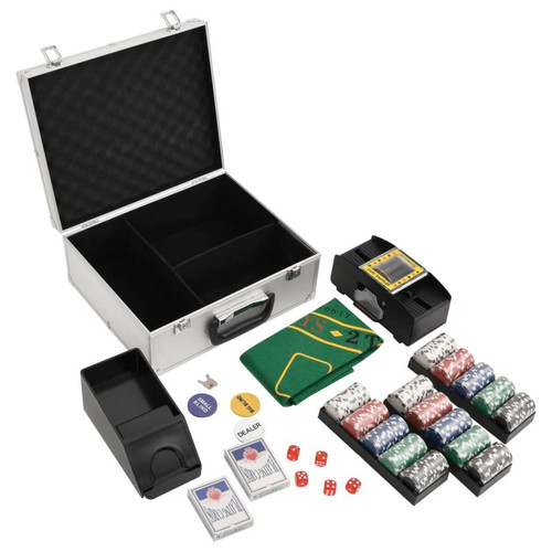 Vidaxl - vidaXL Jeu de jetons de poker 300 pcs 11,5 g Vidaxl  - Poker