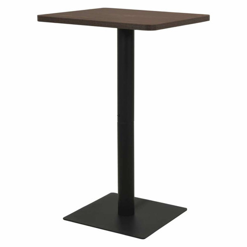 Vidaxl - vidaXL Table de bistro Cendre foncé 78,5x78,5x107 cm Vidaxl  - Tables à manger En bois