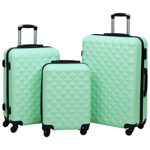 Vidaxl - vidaXL Ensemble de valises rigides 3 pcs Menthe ABS - Accessoires Mobilité électrique