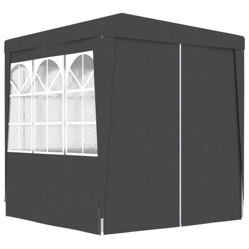 Vidaxl - vidaXL Tente de réception et parois latérales 2x2 m Anthracite 90 g/m² - Vidaxl