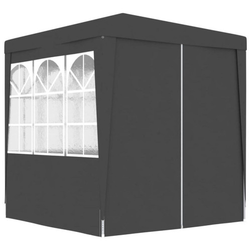 Vidaxl - vidaXL Tente de réception et parois latérales 2x2 m Anthracite 90 g/m² Vidaxl  - Parasols - Moins de 2m Parasols
