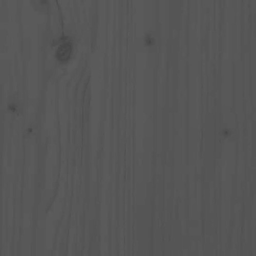 Lit enfant vidaXL Cadre de lit Gris Bois de pin massif 160x200 cm
