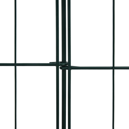 Panneaux et treillis vidaXL Ensemble de clôture de jardin 99,6x79,8 cm vert