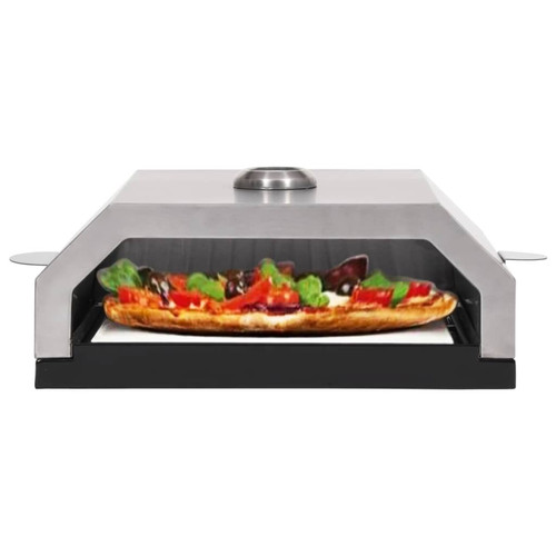 Vidaxl vidaXL Four à pizza avec pierre en céramique pour barbecue au charbon