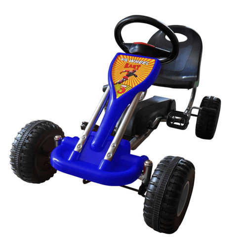 Vidaxl - vidaXL Kart à pédales Bleu Vidaxl  - Véhicule électrique pour enfant