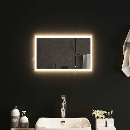 Vidaxl - vidaXL Miroir de salle de bain à LED 50x30 cm Vidaxl   - Vidaxl