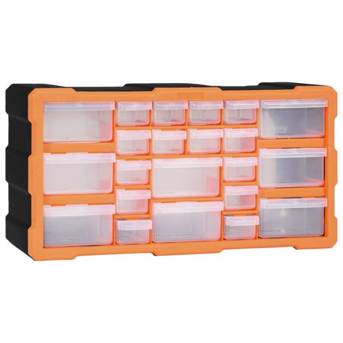 Vidaxl - vidaXL Organisateur multi-tiroirs avec 22 tiroirs 49x16x25,5 cm Vidaxl  - Boîtes à outils Vidaxl