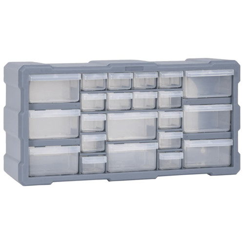 Vidaxl - vidaXL Organisateur multi-tiroirs avec 22 tiroirs 49x16x25,5 cm Vidaxl  - Boîtes à outils Vidaxl