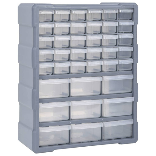 Vidaxl - vidaXL Organisateur multi-tiroirs avec 39 tiroirs 38x16x47 cm Vidaxl  - Boîtes à outils