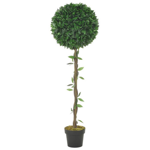 Vidaxl - vidaXL Plante artificielle Laurier avec pot Vert 130 cm Vidaxl  - Marchand Vidaxl