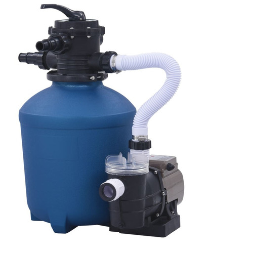Vidaxl - vidaXL Pompe filtrante à sable avec minuterie 530 W 10980 L/h - Filtration piscines et spas Vidaxl
