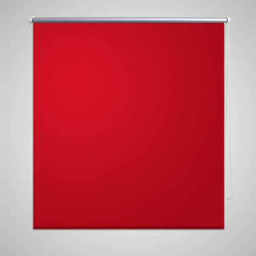 Vidaxl - vidaXL Store enrouleur occultant 100 x 230 cm rouge Vidaxl  - Menuiserie