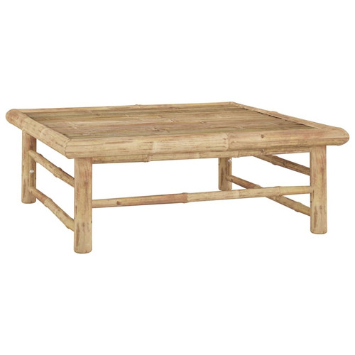 Vidaxl - vidaXL Table de jardin 65x65x30 cm Bambou Vidaxl  - Salon de jardin en bois Mobilier de jardin