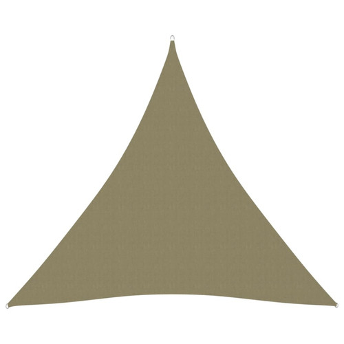 Vidaxl - vidaXL Voile de parasol tissu oxford triangulaire 4,5x4,5x4,5 m beige Vidaxl  - Jardin