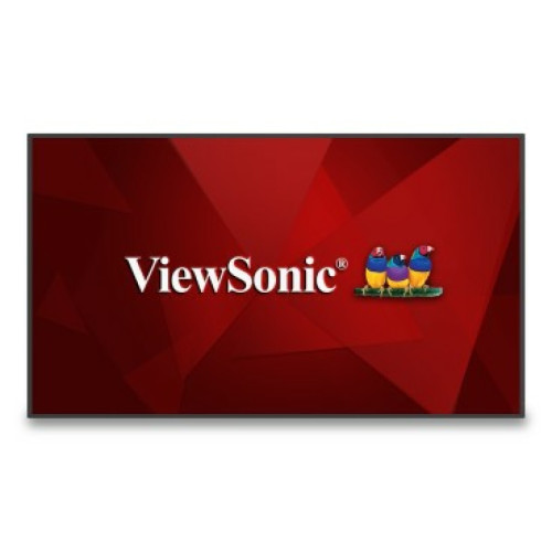 Viewsonic - Viewsonic CDE5530 panneau d'affichage Mur Noir Viewsonic  - Ecran PC 8 ms