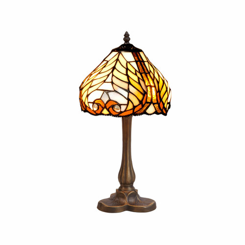 Viro - Lampe de bureau Viro Dalí Ambre Zinc 60 W 20 x 37 x 20 cm Viro  - Luminaires Ambre