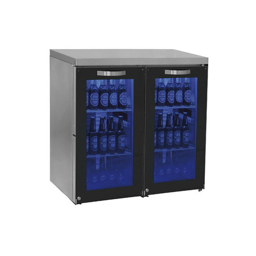 VIRTUS GROUP - Arrière bar avec 2 portes battantes en verre- Virtus VIRTUS GROUP  - Réfrigérateurs multi-portes Réfrigérateur