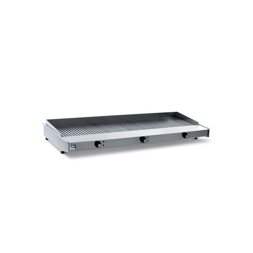 Mastro - Plaque Coup de Feu de Table avec 1 à 3 Zone de Chauffage, Surface du Grill 370x470 mm - Virtus Mastro  - Plaque pierrade