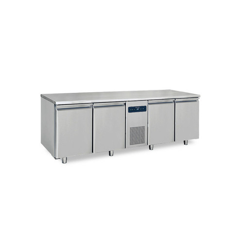 VIRTUS GROUP - Table congélateur avec 4 portes GN 1/1, -10°/-20°C- Virtus VIRTUS GROUP  - Refrigerateur americain 4 portes