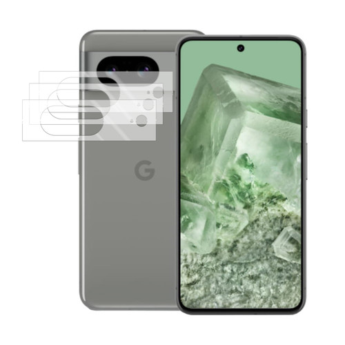 Visiodirect - Lot de 3 verre trempé camera arrière protecteur pour Google Pixel 8 5G 6.2" Visiodirect  - Accessoire Tablette
