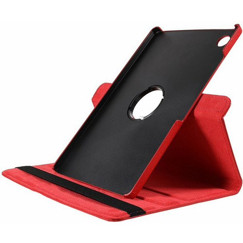 Visiodirect Etui rotatif en simili cuir pour iPad 2 9.7 Rouge -VISIODIRECT-