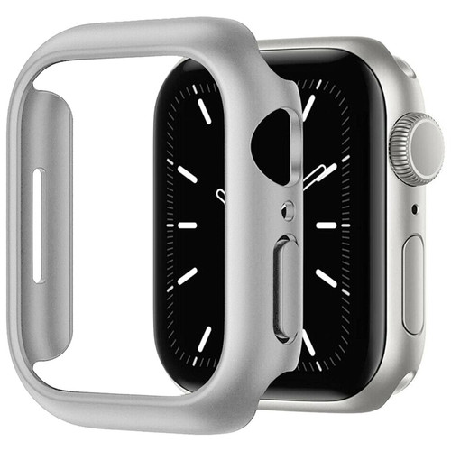 Visiodirect - Coque de protection pour Apple Watch Serie 8 41 mm argent -Visiodirect- Visiodirect  - Apple watch protection