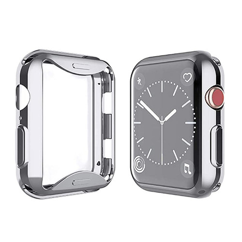 Visiodirect - Coque de protection pour Apple Watch Serie SE 2 2022 40 mm argent -Visiodirect- Visiodirect  - Apple watch protection