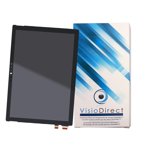 Visiodirect - Ecran complet compatible avec Microsoft Surface Pro 7 1866 12.3" noir Vitre tactile + ecran LCD Visiodirect  - Accessoire Smartphone