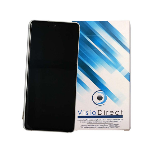 Visiodirect - Ecran complet compatible avec Samsung Galaxy S20 FE 5G SM-G781B " Blanc vitre tactile + écran LCD sur chassis - Visiodirect - - Visiodirect