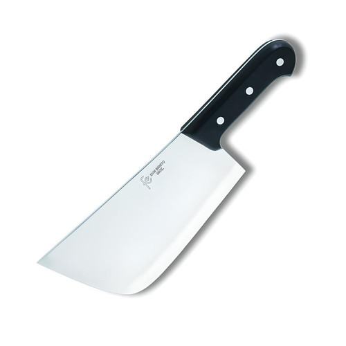 Visiodirect Machette bouchère couteau professionnel en Inox - Longueur 25 x Hauteur 10 x Largeur 0,3 cm